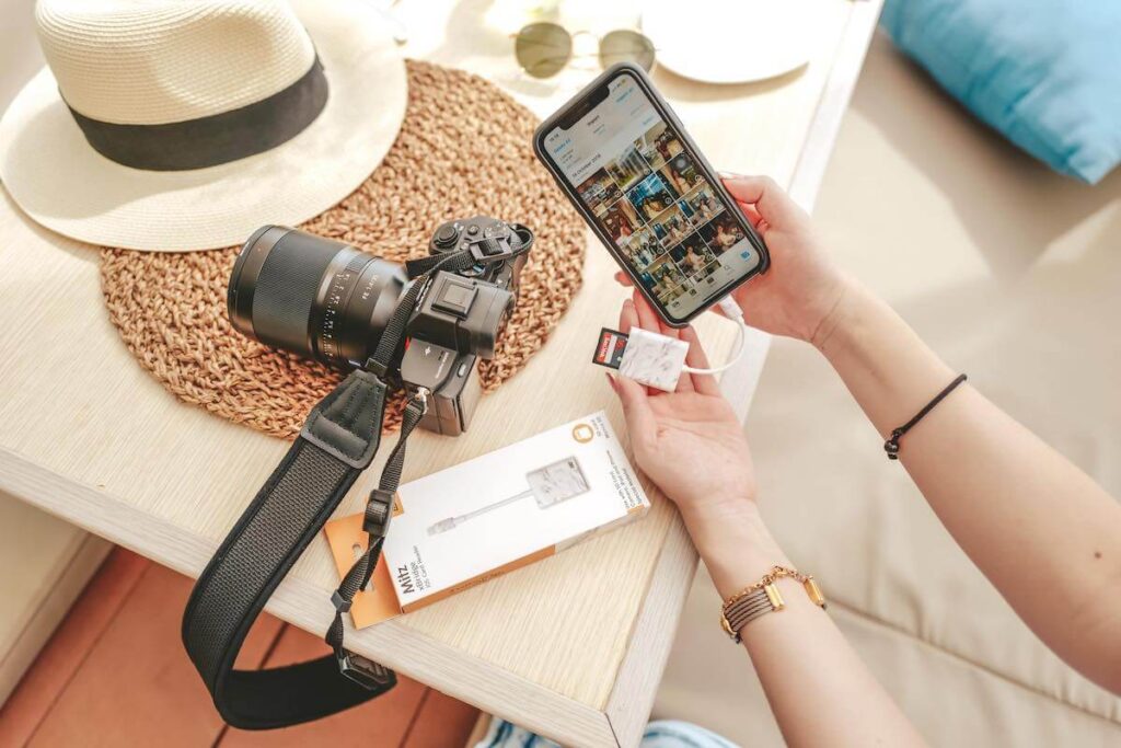 xbridge sd micro sd card reader iphone ipad ไอโฟน การ์ด รีดเดอร์ ชิพแท้ mitz